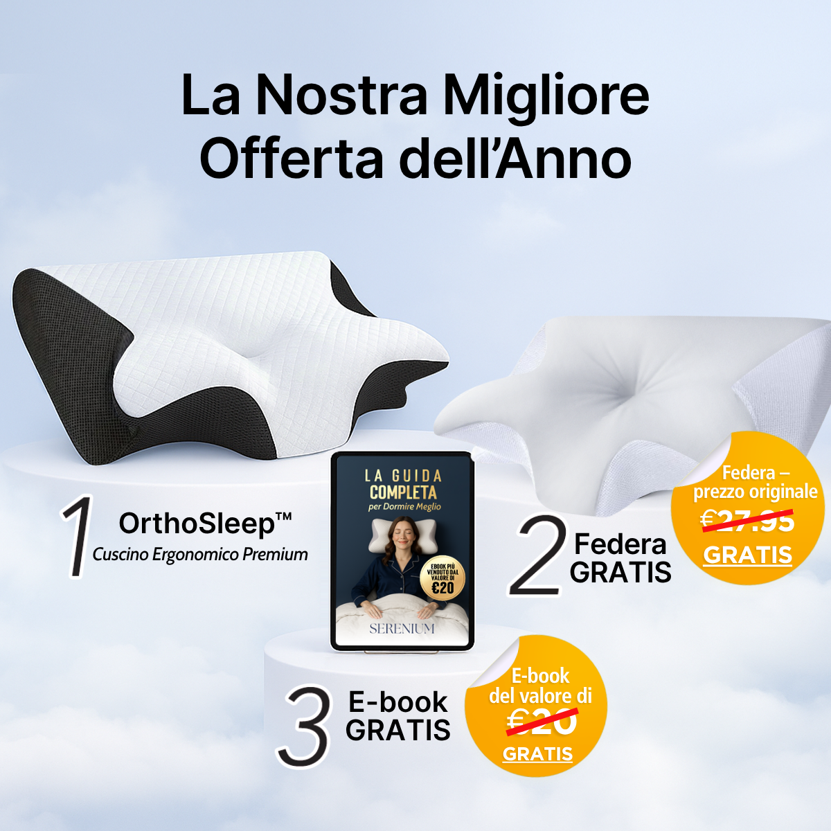 OrthoSleep™ - Sollievo Cervicale